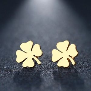 ☘️ 2/$24 Stainless Steel Shamrock Earrings ☘️